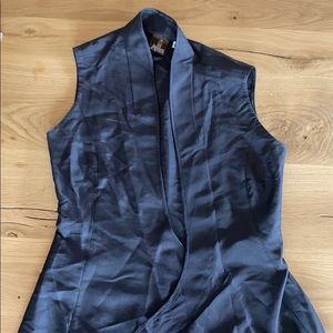 100% Silk Black Dress